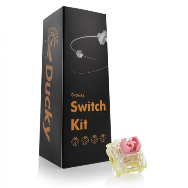 SWITCH KIT DUCKY TTC GOLDEN PINK