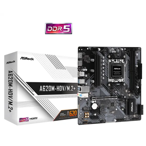 MOTHER ASROCK (AM5) A620M-HDV/M.2+