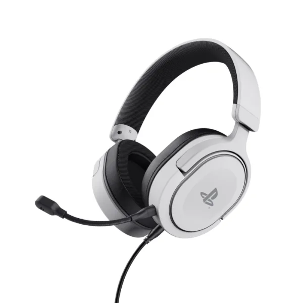 AURICULAR GAMER GXTRUST 498W FORTA PARA PS5 CON LICENCIA OFICIAL BLANCO
